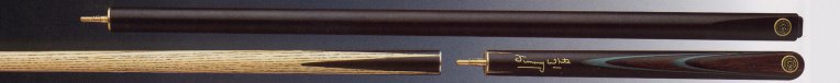 Snooker cues endorsed by Jimmy White