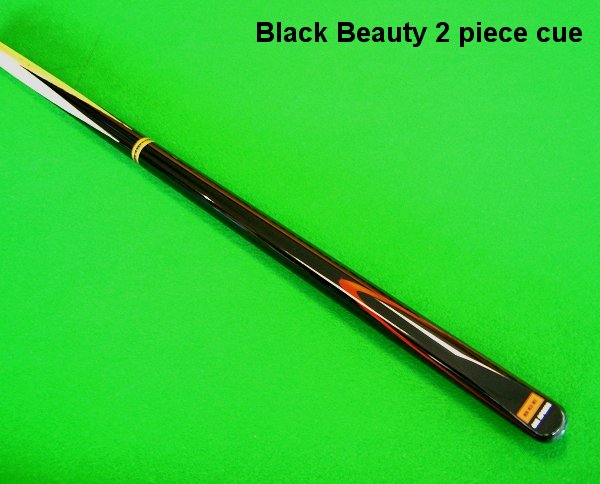 Black Beauty 2 Piece Snooker Cue
