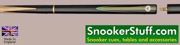 Balmoral Three Quarter Jointed Snooker Cue (Ref P1213)