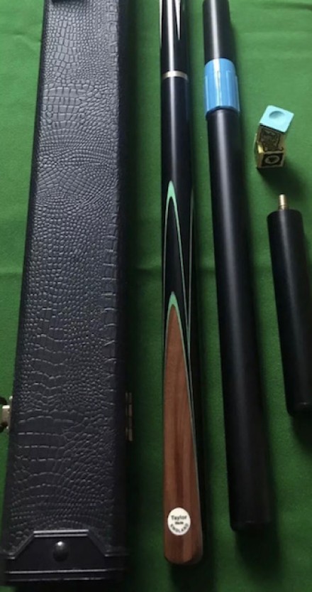 Taylor Made Snooker Cue Deal Choice £159.95 Or £179.95 Double Green Sycamore Over Rosewood Veneer.