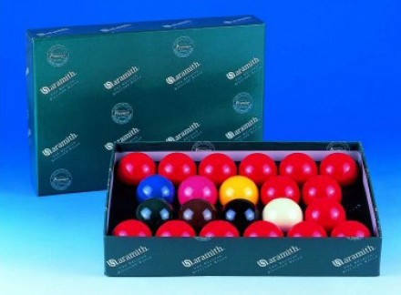 Aramith Snooker Ball Sets (with 15 Reds)Full Size Snooker Balls